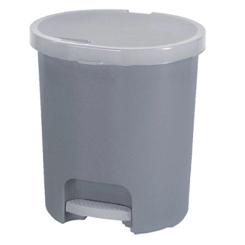 Plastikowy kosz na śmieci 25 l z przyciskiem pedałowym